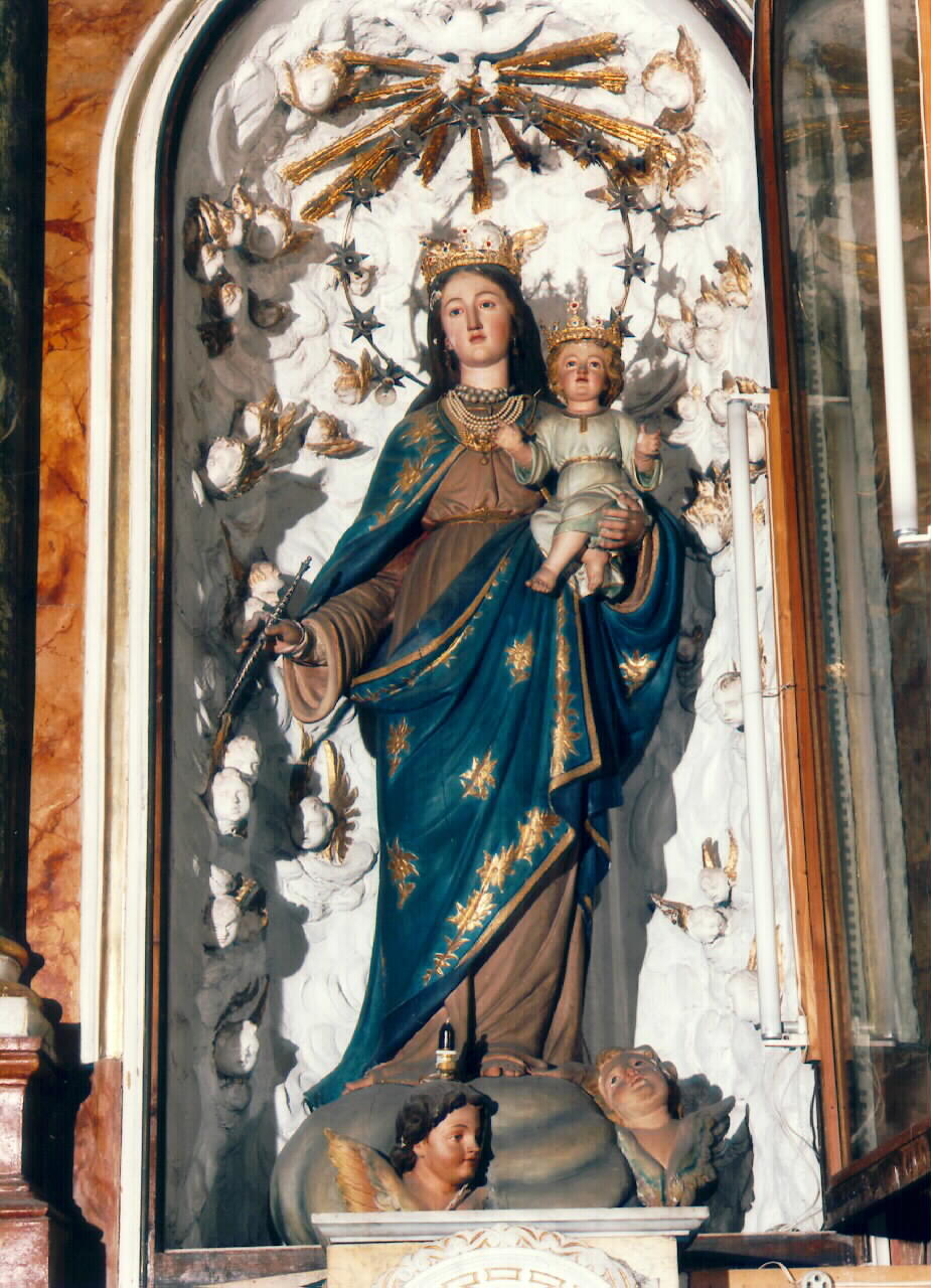 Madonna con Bambino (statua) - ambito siciliano (Prima metà sec. XIX)