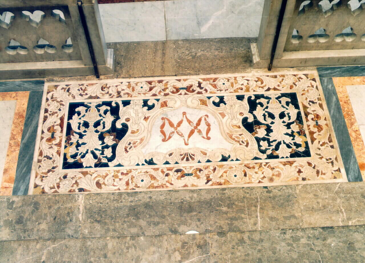 decorazione a intarsio - ambito siciliano (Prima metà sec. XVIII)