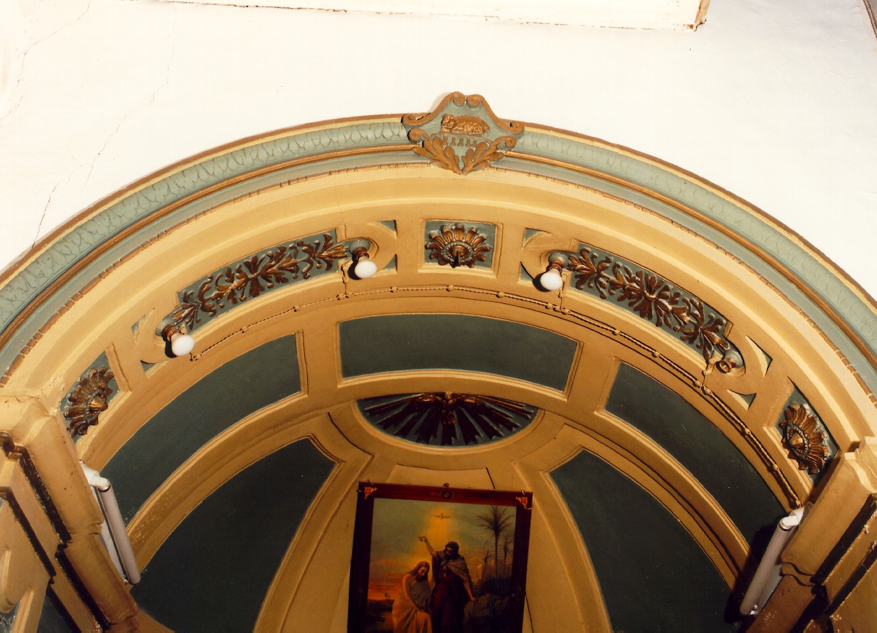 decorazione a rilievo - ambito siciliano (Seconda metà sec. XIX)