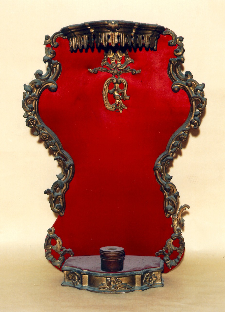 tronetto per esposizione eucaristica - produzione siciliana (Fine/inizio secc. XVIII/ XIX)