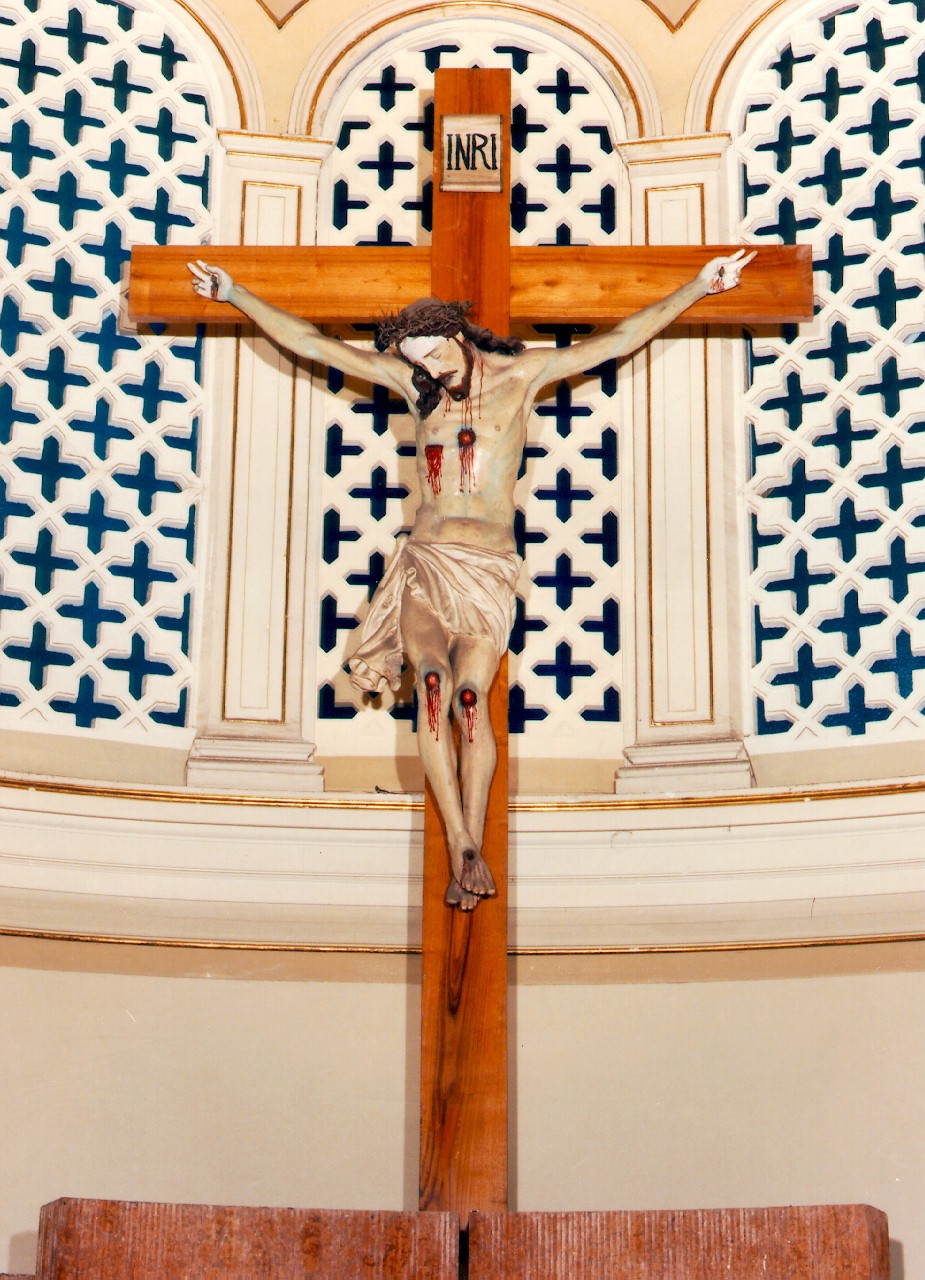 crocifisso - ambito siciliano (Seconda metà sec. XIX)