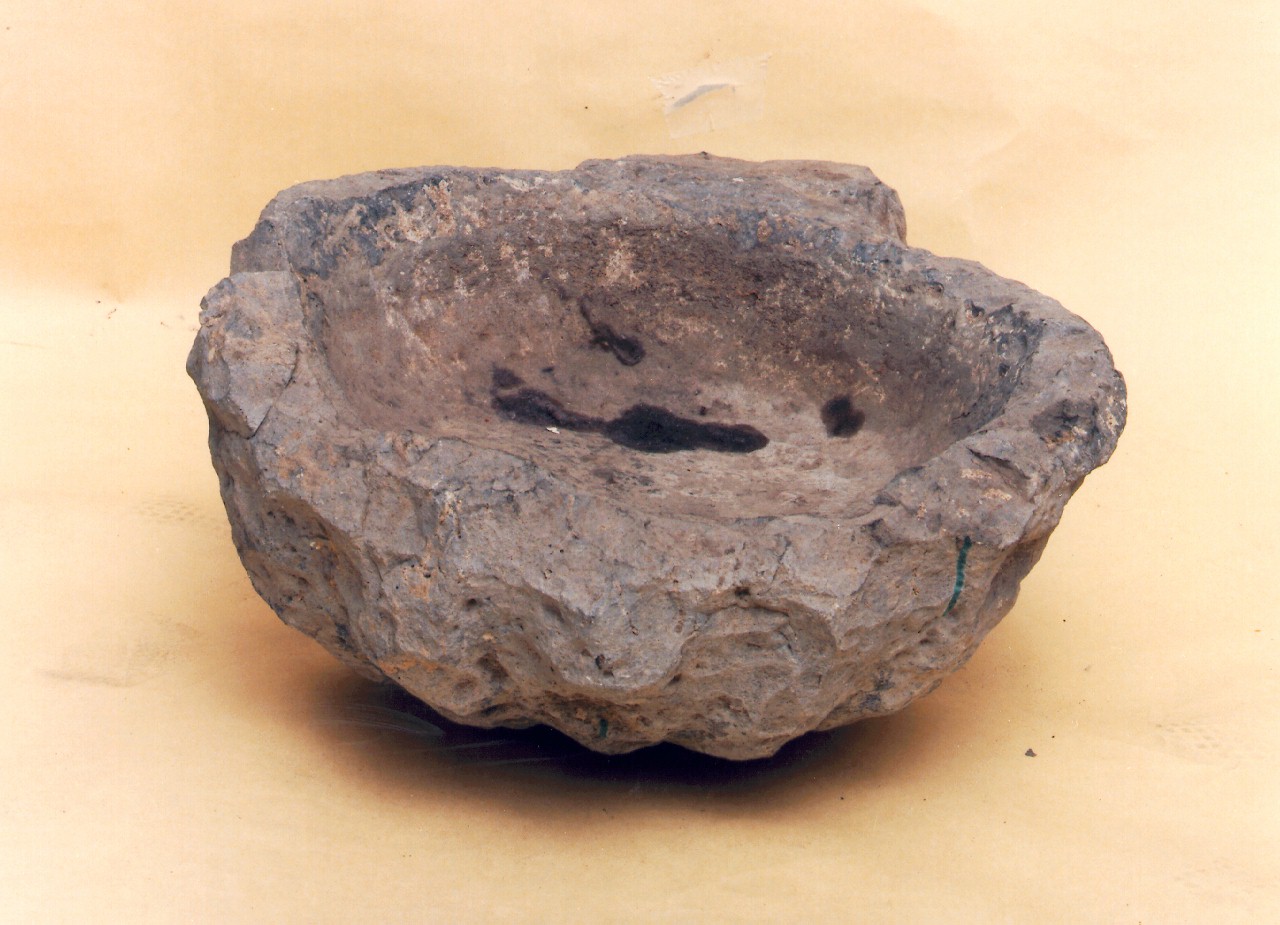 acquasantiera - a conchiglia - ambito siciliano (sec. XVII)