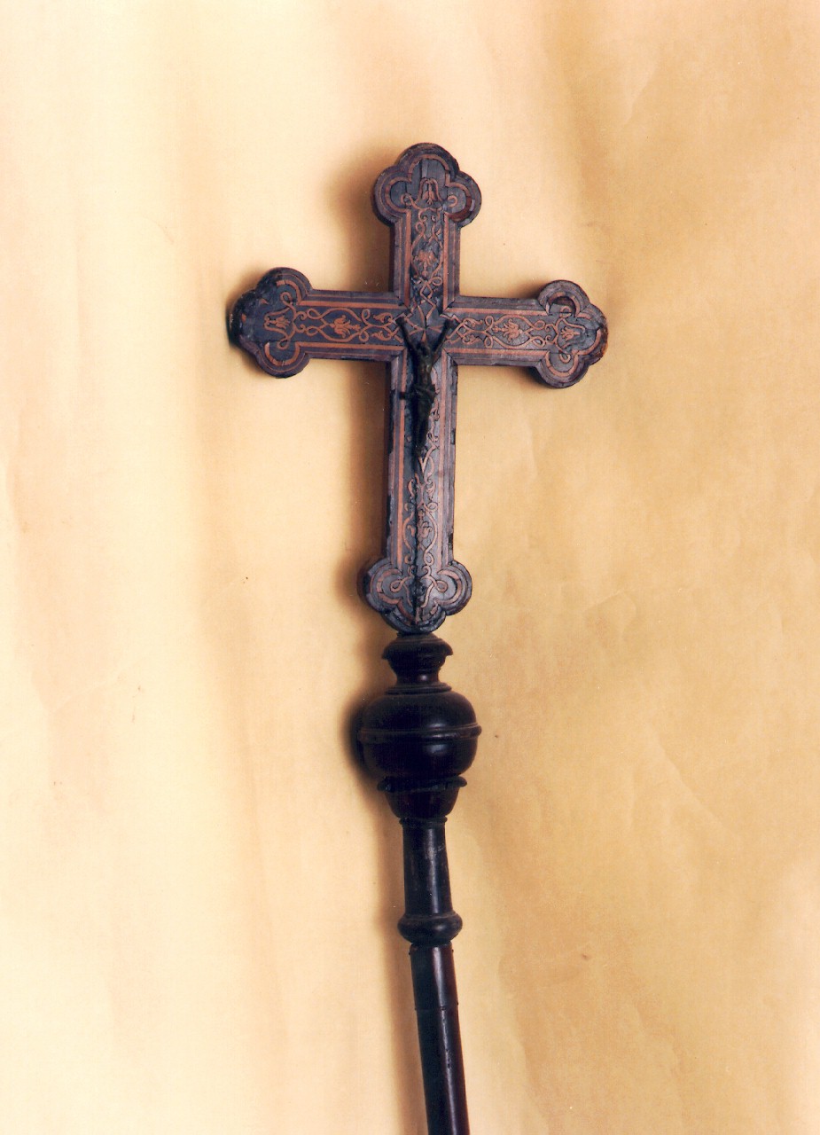 CROCE PROCESSIONALE - ambito cappuccino (sec. XVIII)
