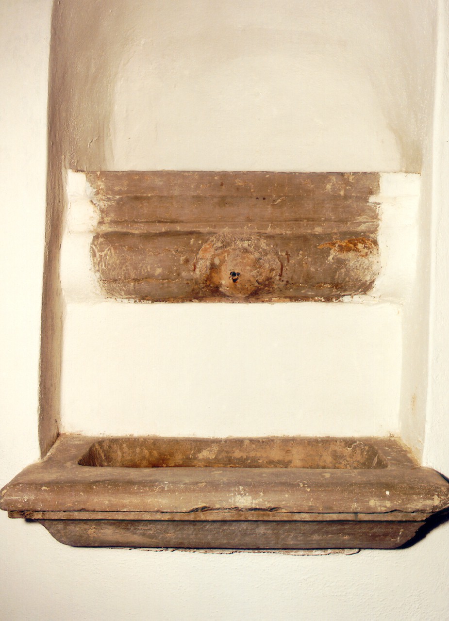 lavabo - ambito siciliano (sec. XIX)