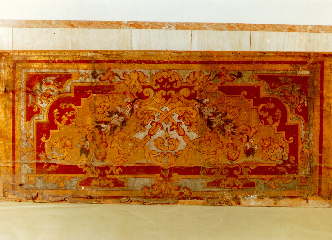 paliotto - a pannello piano - produzione siciliana (sec. XVIII)