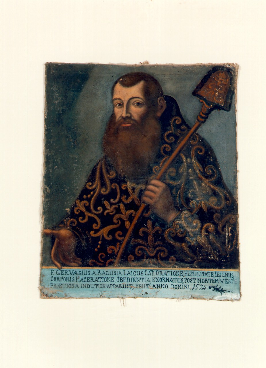 ritratto di frate Gervaso da Ragusa (dipinto) - ambito siciliano (sec. XVII)