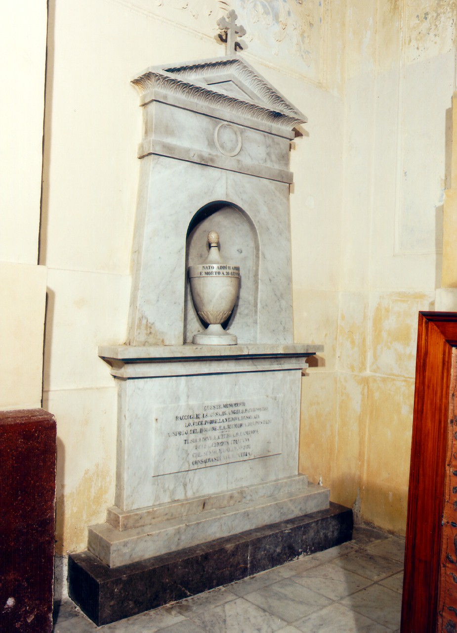 monumento sepolcrale - ambito siciliano (sec. XIX)