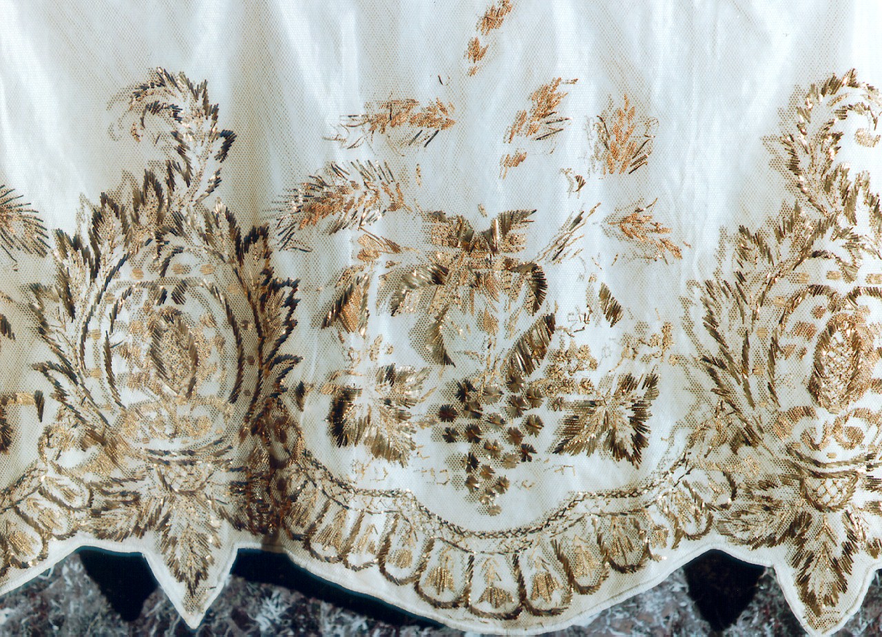 guarnizione di tovaglia d'altare - manifattura siciliana (sec. XX)