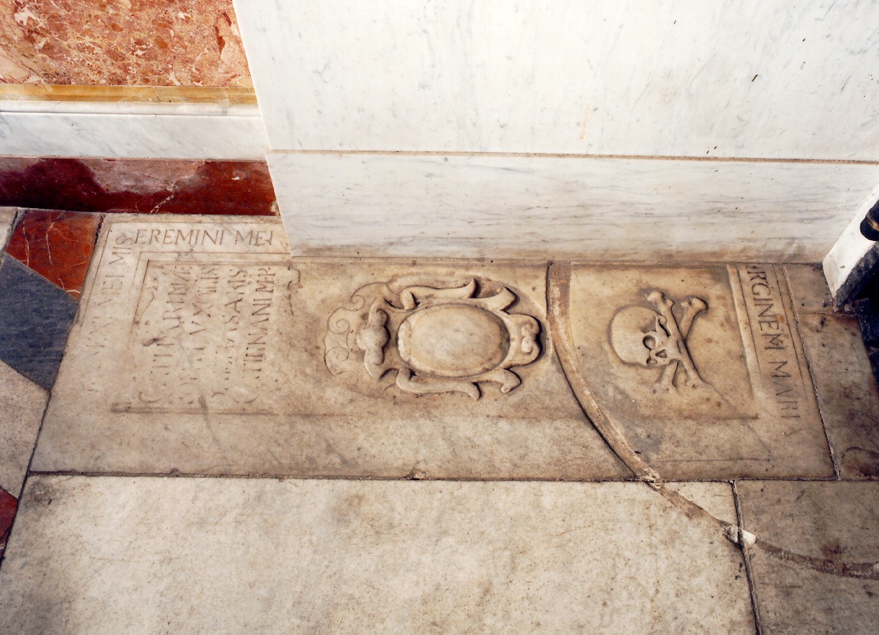 lapide - sepolcrale - ambito siciliano (ultimo quarto sec. XVI)