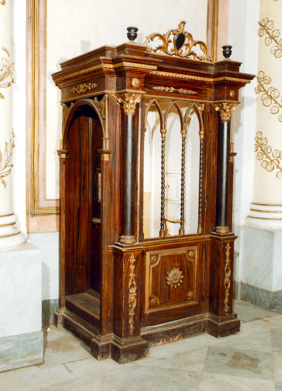 confessionale - produzione siciliana (Fine/inizio secc. XIX/ XX)