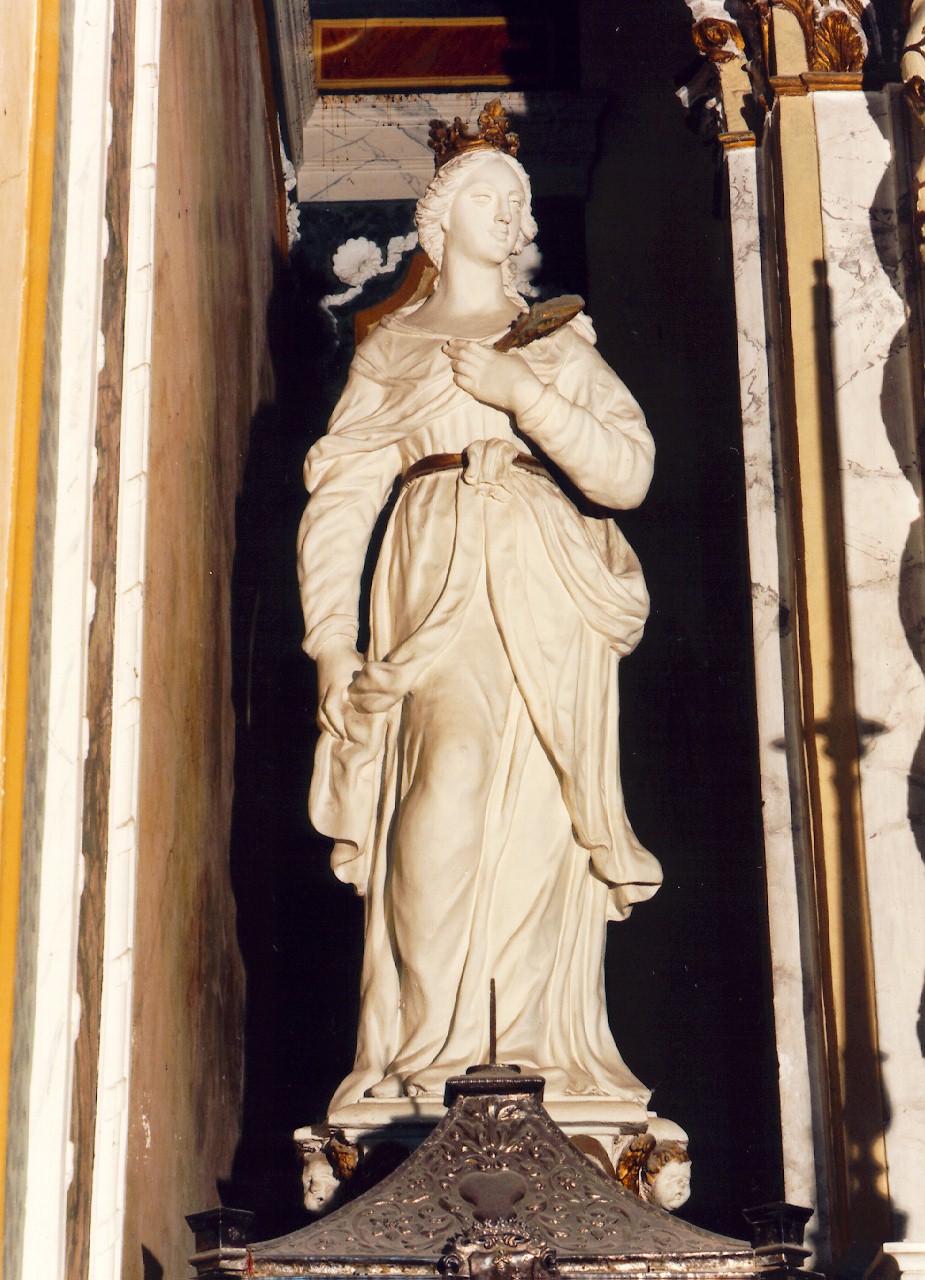 Santa Caterina d'Alessandria (statua) - ambito siciliano (Prima metà sec. XIX)