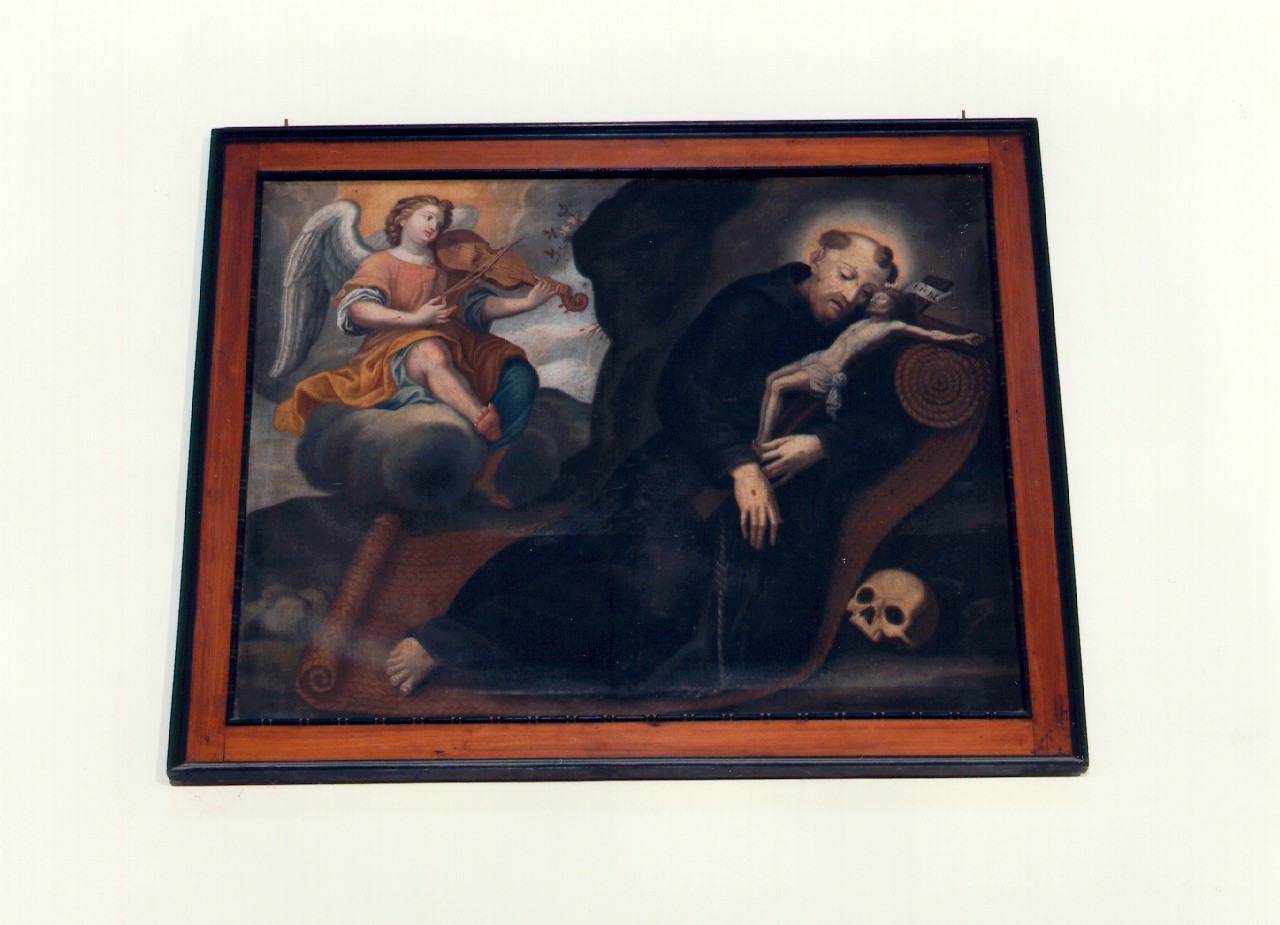 estasi di San Francesco d'Assisi (dipinto) - ambito siciliano (sec. XVIII)