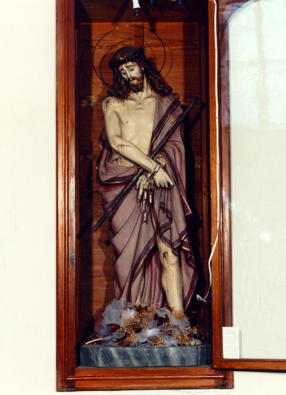 Ecce Homo (statua) - ambito siciliano (Seconda metà sec. XIX)