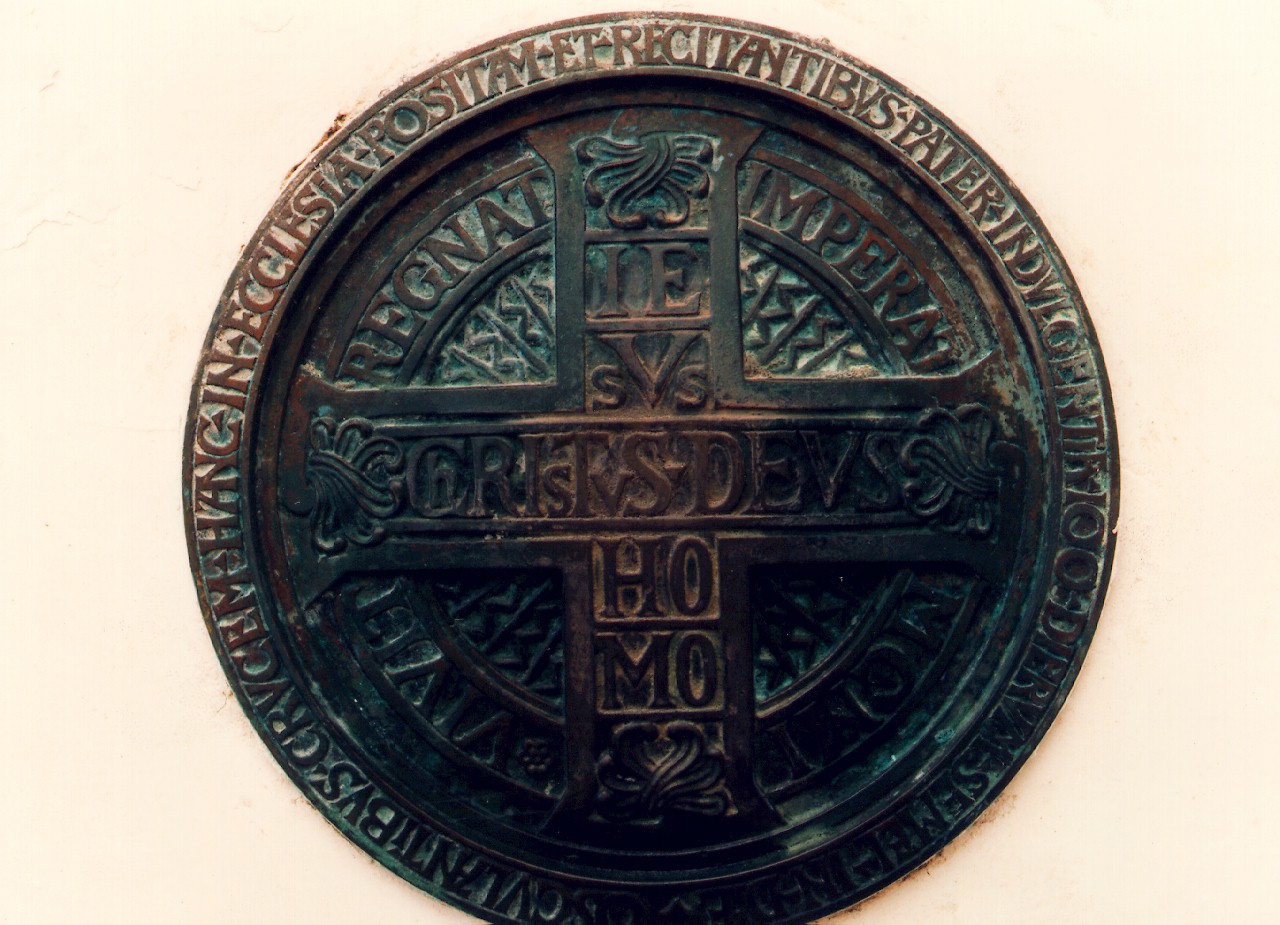 targa devozionale - bottega italiana (sec. XX)