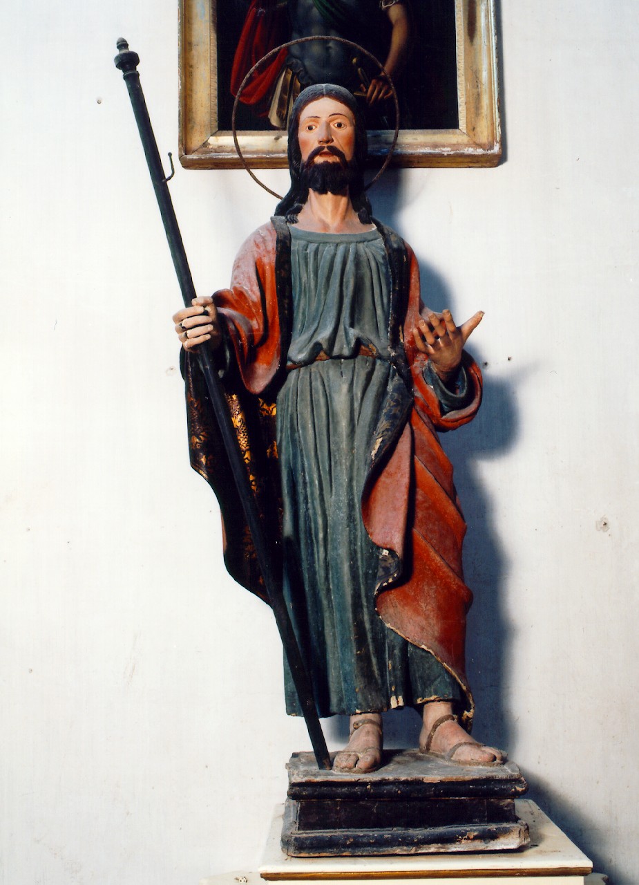 San Giacomo apostolo (statua) - ambito siciliano (Prima metà sec. XVIII)