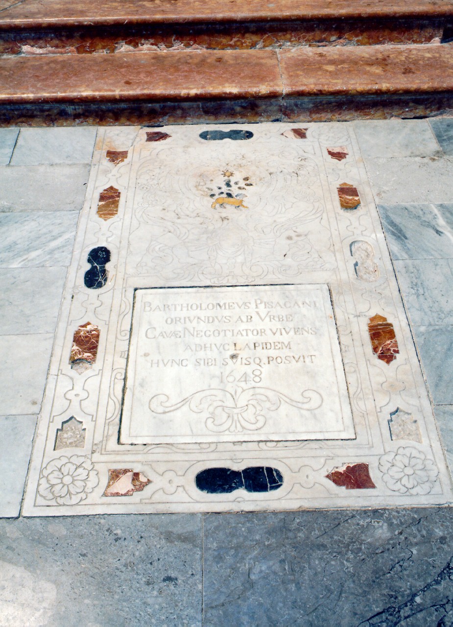 lapide - sepolcrale - ambito siciliano (sec. XVII)