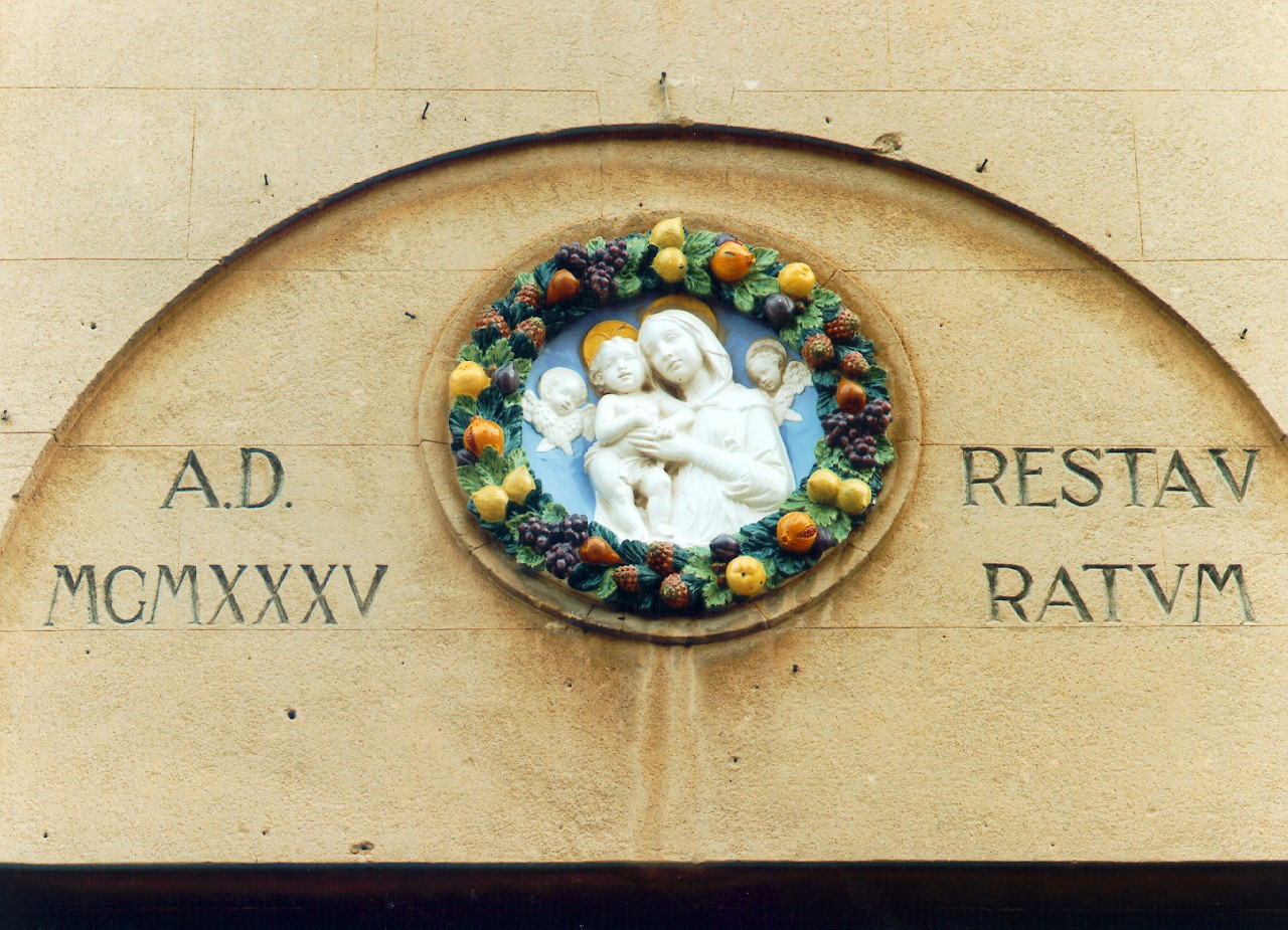 lapide con iscrizione - ambito siciliano (sec. XX)