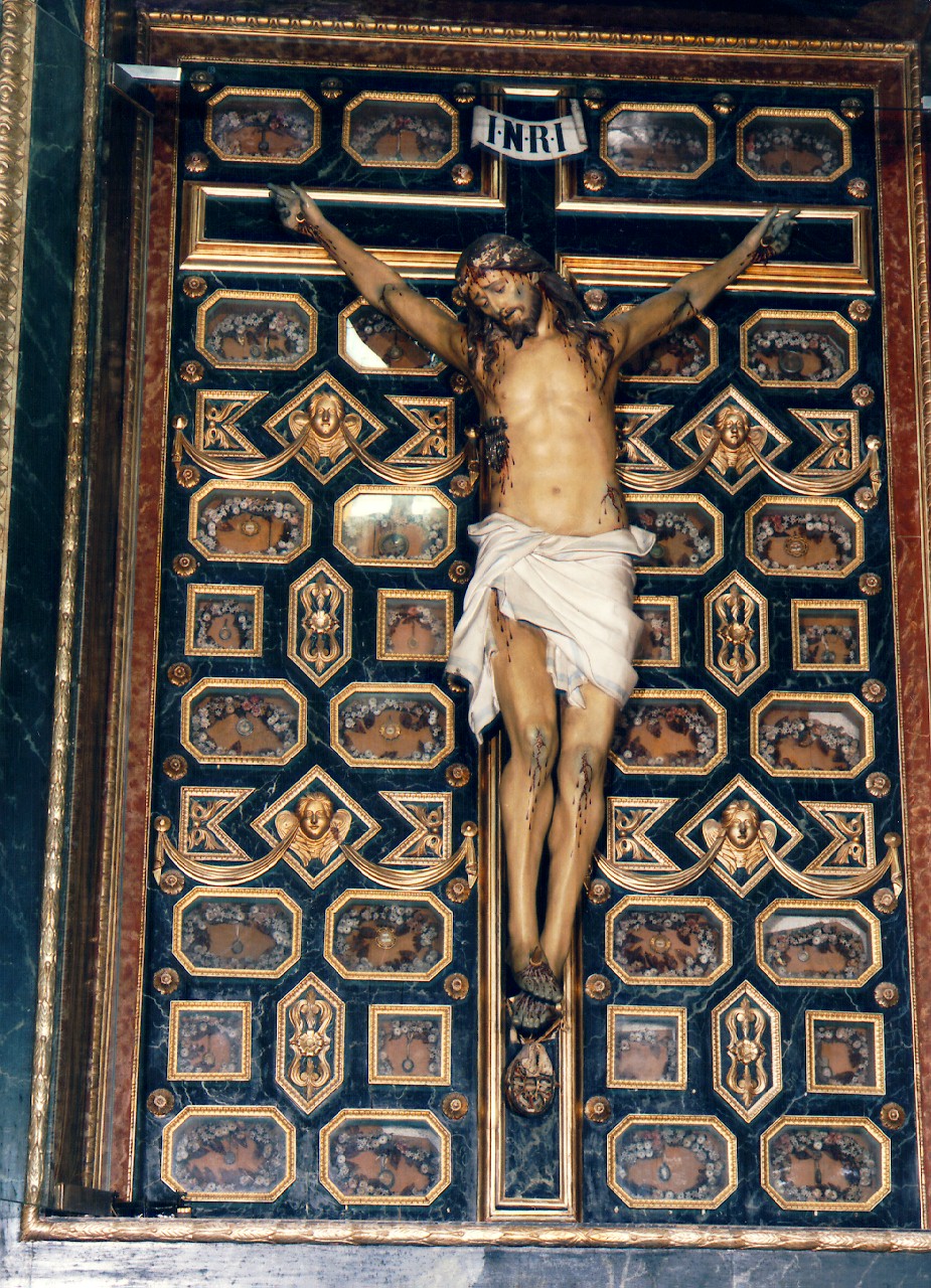 reliquiario - a tabella - produzione siciliana (primo quarto sec. XX)