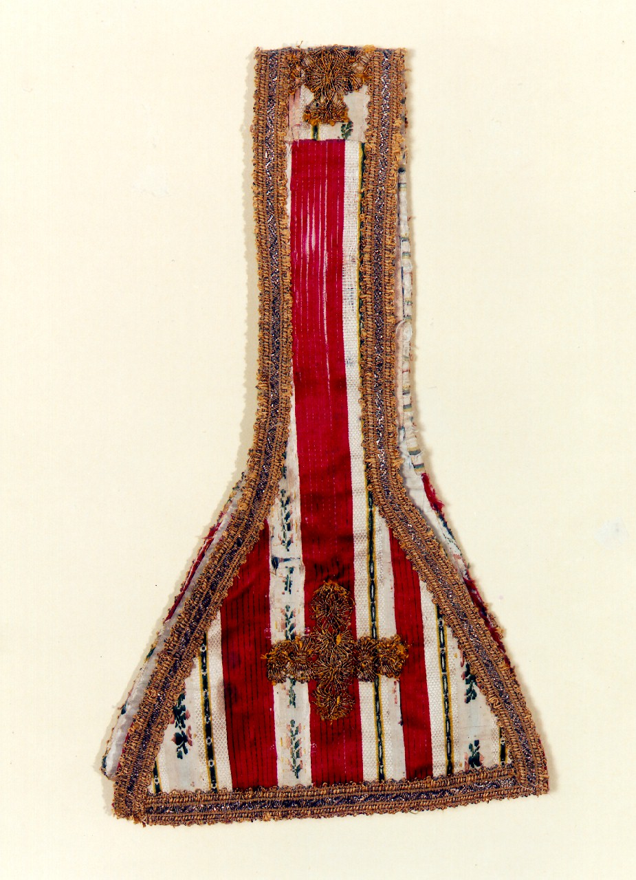 manipolo - manifattura siciliana (ultimo quarto sec. XVIII)