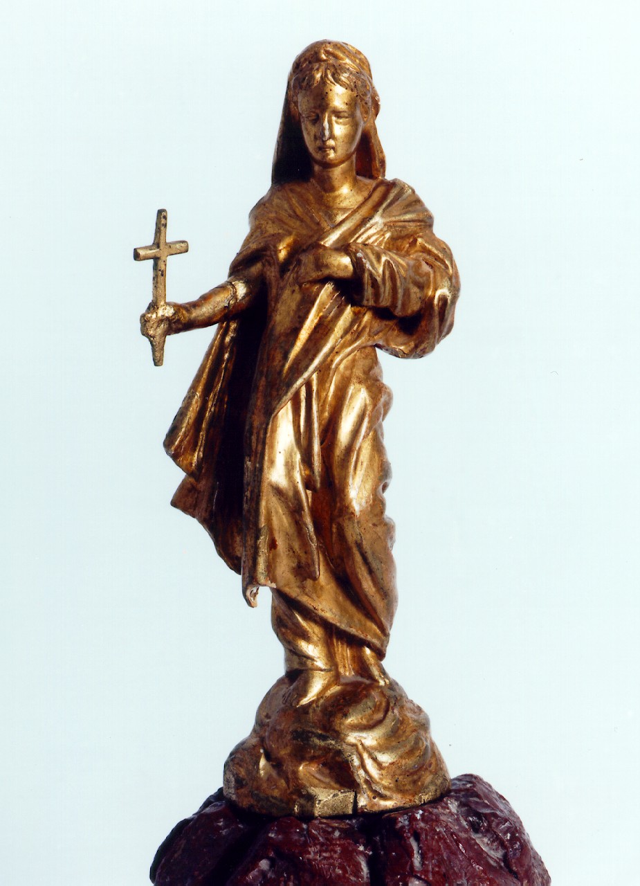 fede (statuetta) - ambito siciliano (Prima metà sec. XIX)