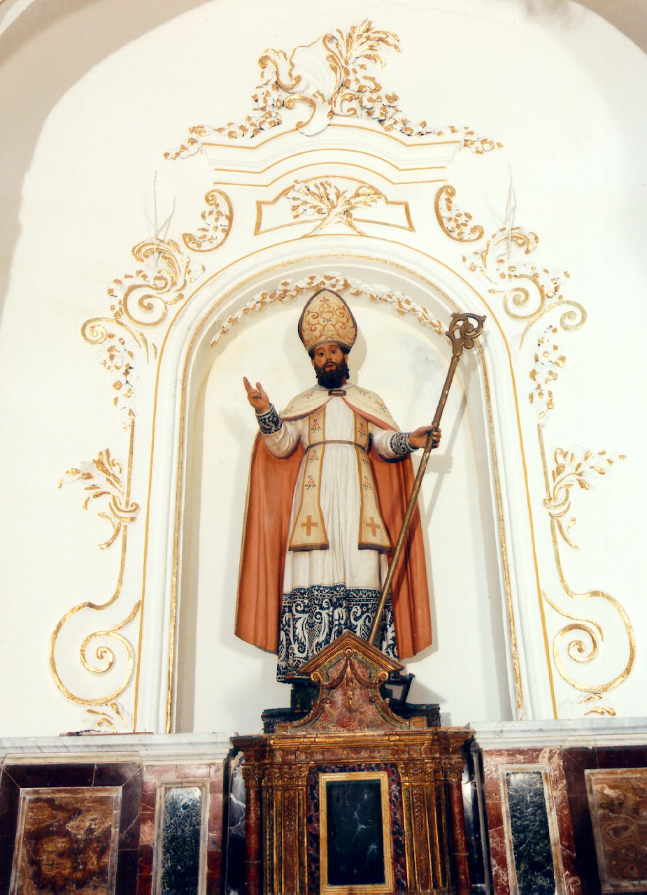 mostra di nicchia - ambito siciliano (sec. XVIII)