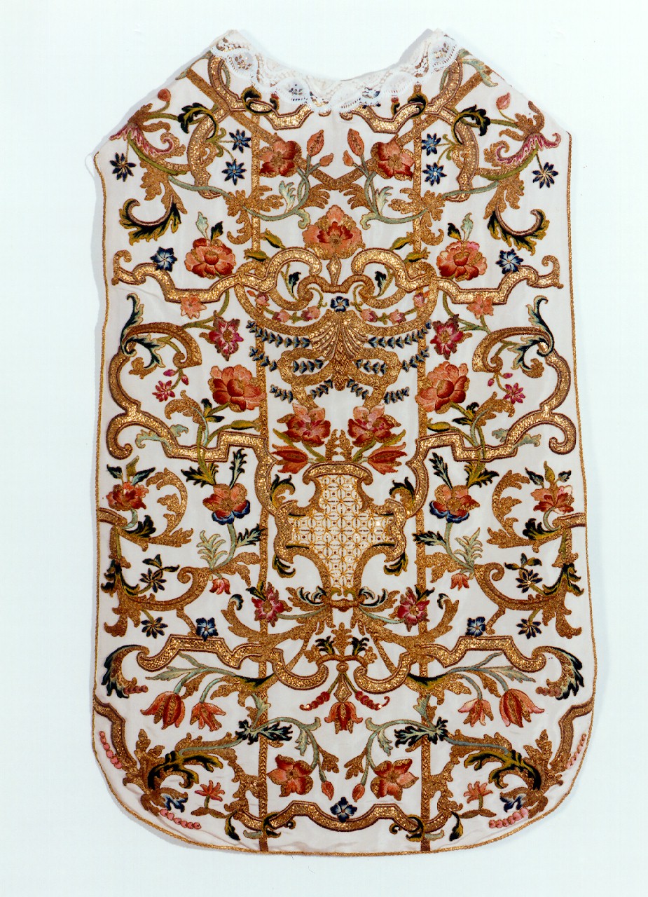 pianeta - manifattura siciliana (Prima metà sec. XVIII, sec. XX)