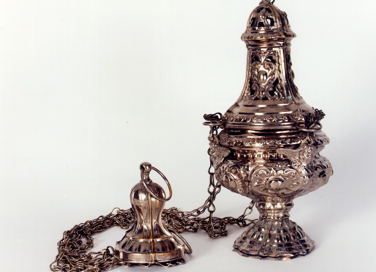 turibolo - a coppa - bottega siciliana (Prima metà sec. XVIII)