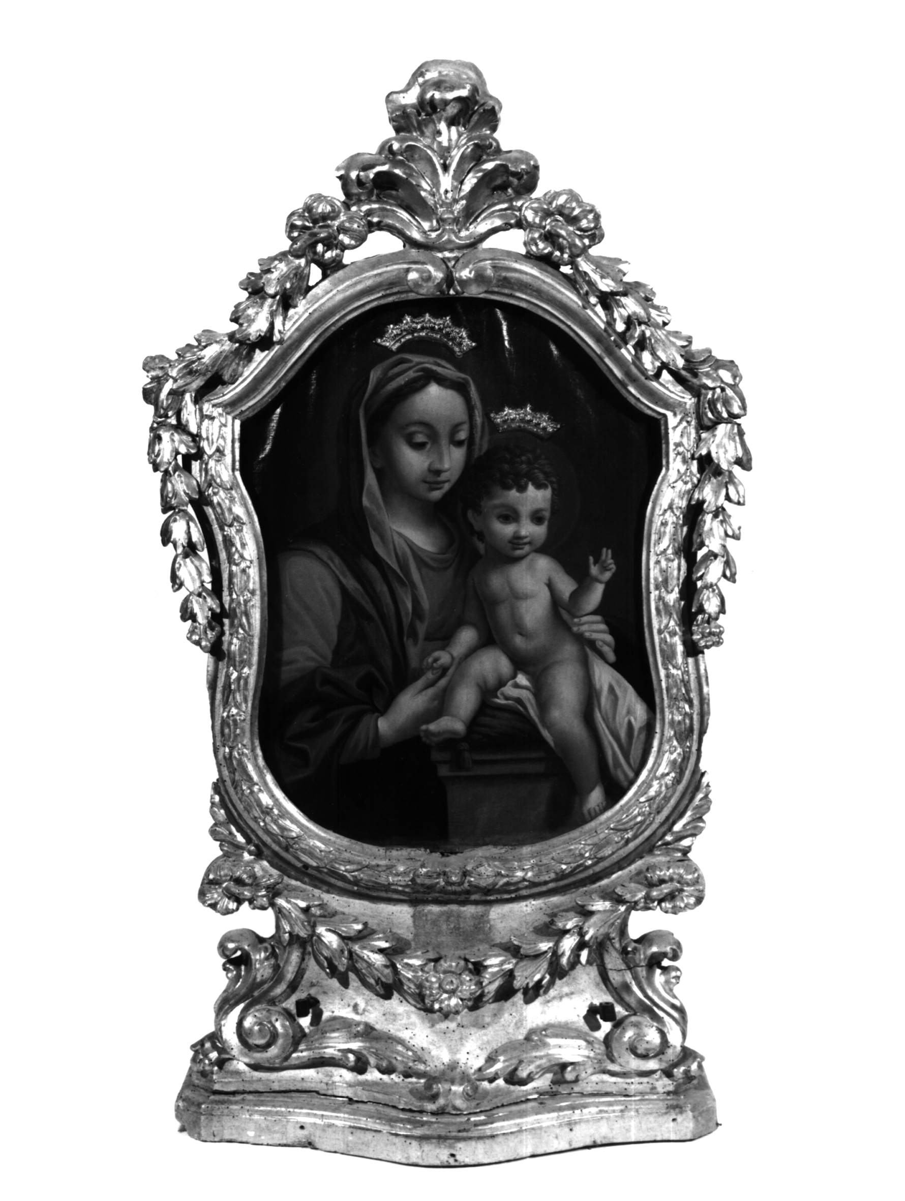 vaso portapalma, serie - produzione siciliana (Prima metà sec. XIX)