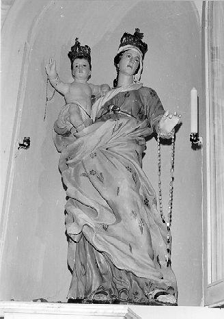 Madonna con Bambino (statua) - bottega italiana (fine/inizio secc. XVIII/ XIX)