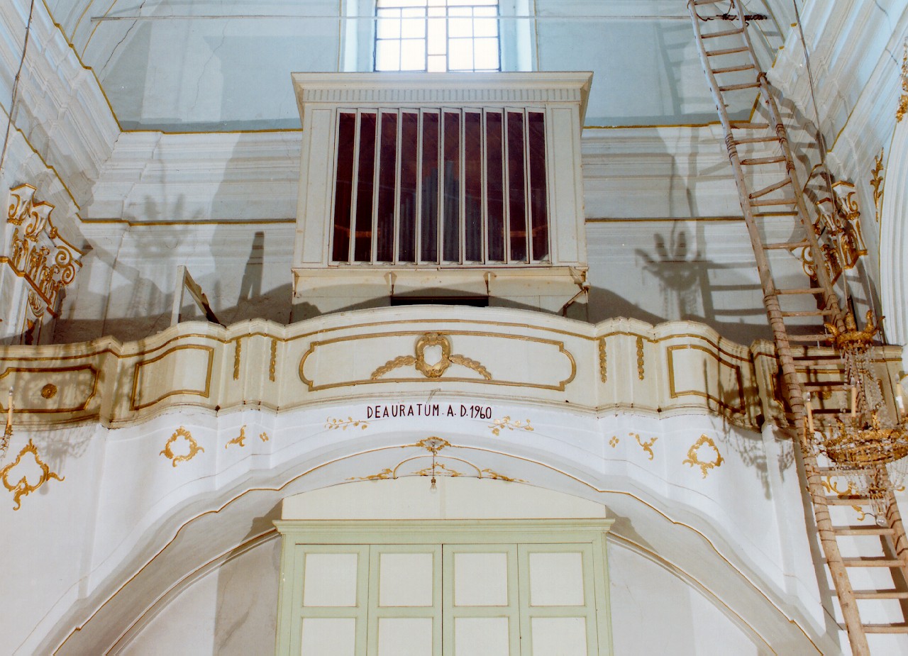 palco di cantoria - produzione siciliana (Seconda metà sec. XIX)