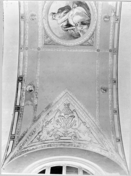 caduta degli angeli ribelli (dipinto, complesso decorativo) di Marcucci Michele (inizio sec. XX)