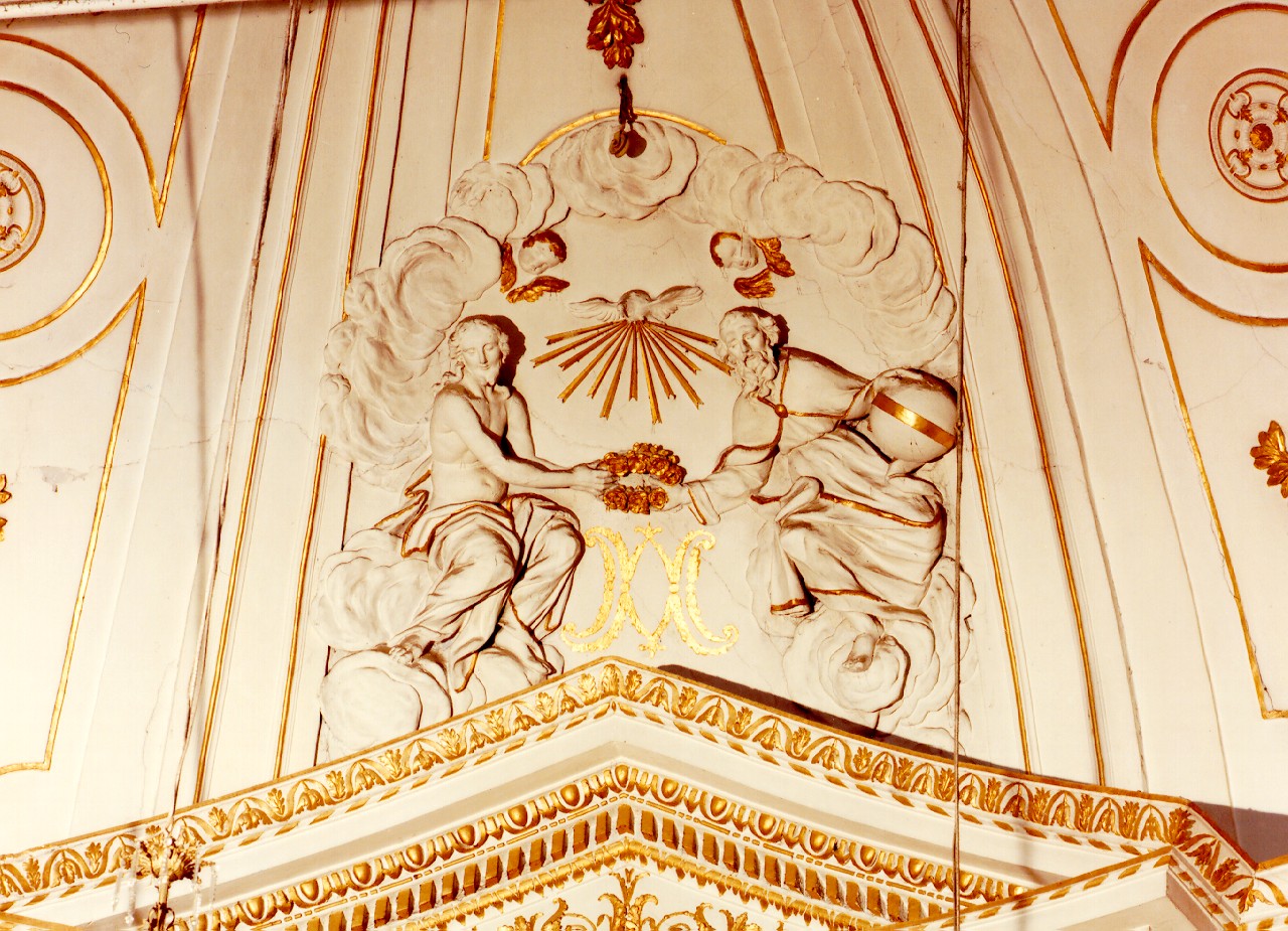 Trinita' (rilievo) - ambito siciliano (Seconda metà sec. XIX)