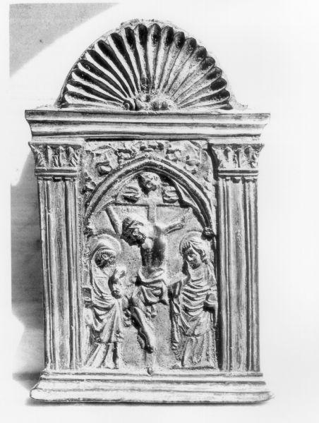 pace - a tavoletta, architettonica - bottega toscana (prima metà sec. XV)