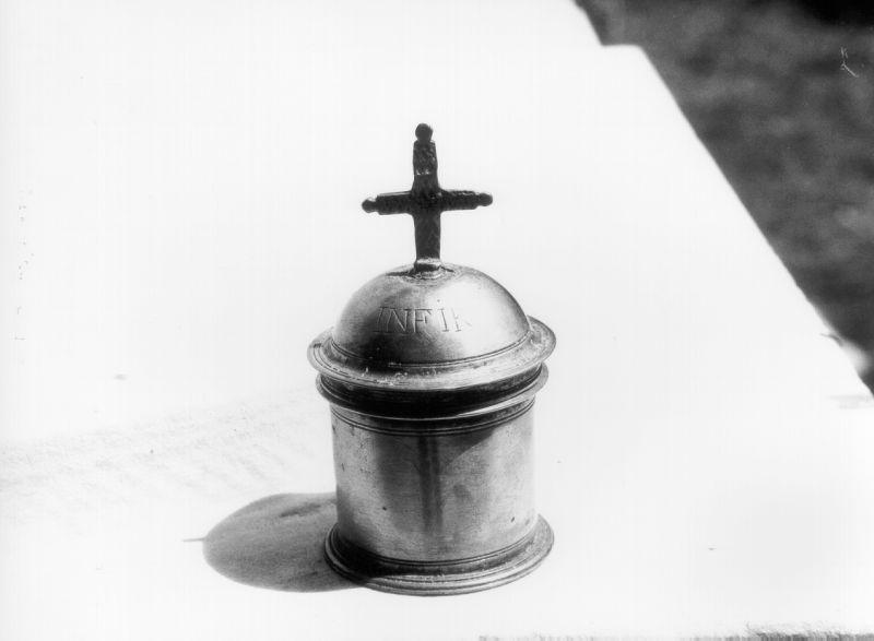 vasetti per oli santi - bottega toscana (seconda metà sec. XVIII)