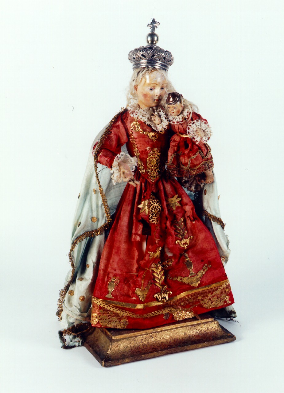 STATUETTA DEVOZIONALE - ambito siciliano (Seconda metà sec. XVIII)