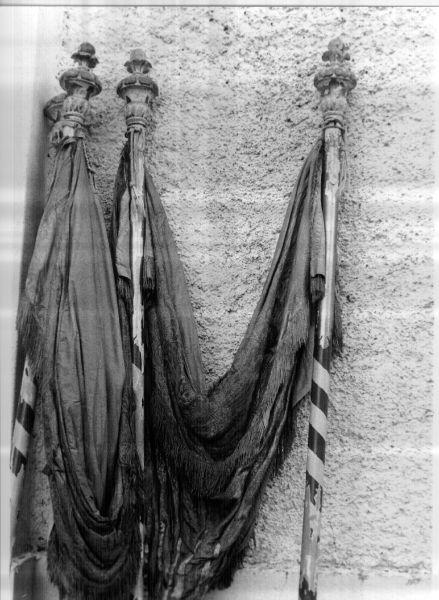 asta di baldacchino processionale - ambito lunigianese (fine/inizio secc. XVIII/ XIX)