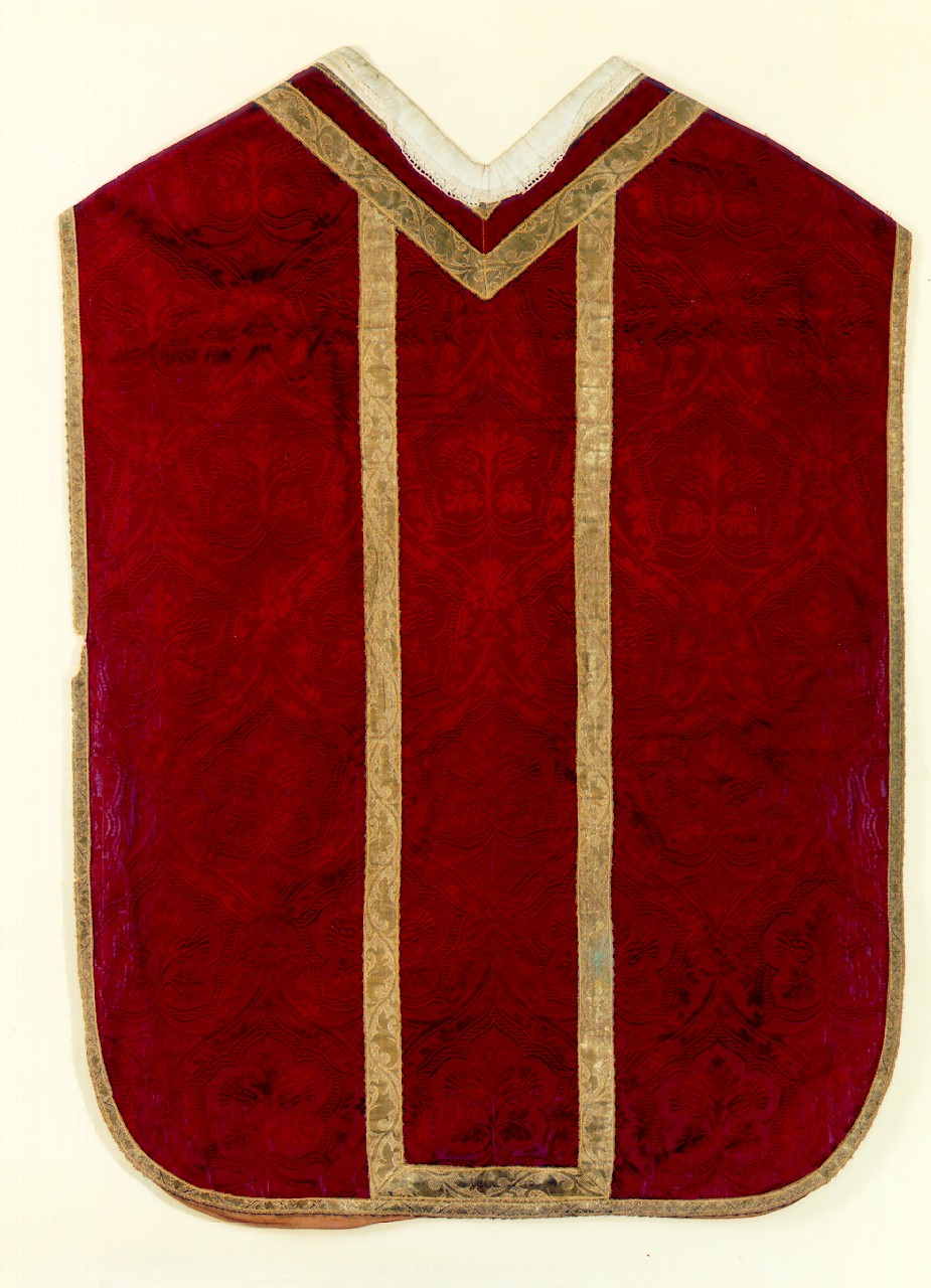 pianeta - manifattura siciliana (Seconda metà sec. XIX)