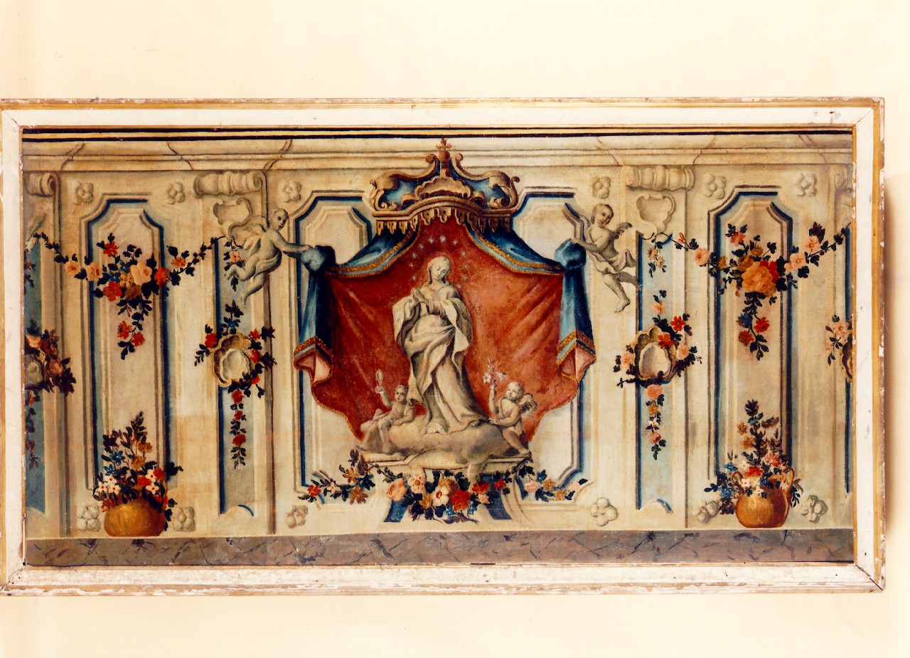 paliotto mobile - ambito siciliano (Prima metà sec. XVIII)