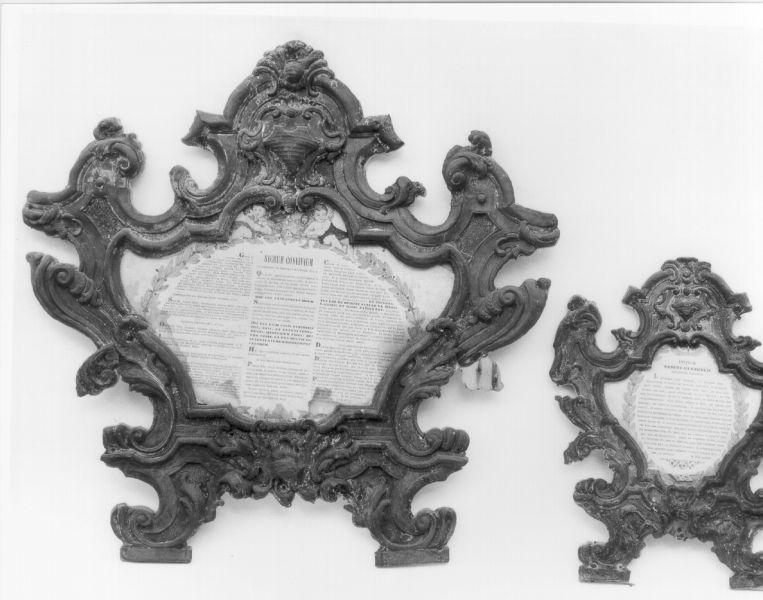 cartagloria, serie - manifattura ligure (prima metà sec. XVIII)