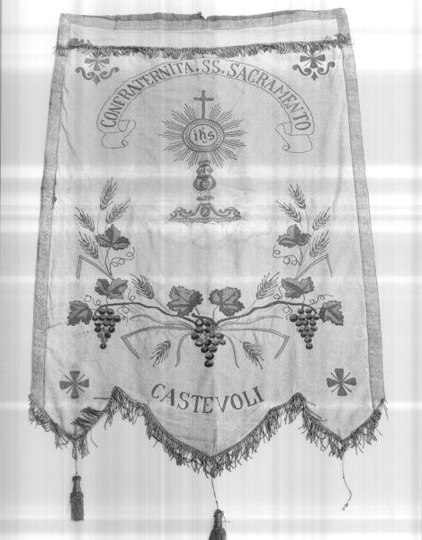 stendardo processionale - ambito lunigianese (prima metà sec. XX)