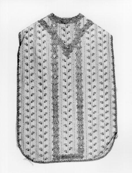 paramento liturgico - manifattura italiana (fine/inizio secc. XVIII/ XIX)