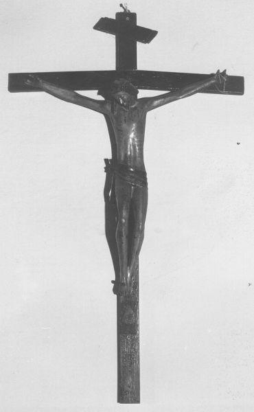 crocifisso - bottega italiana (sec. XIX)