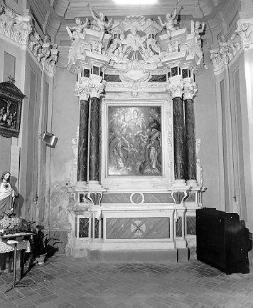 altare - ambito lunigianese (sec. XVIII)