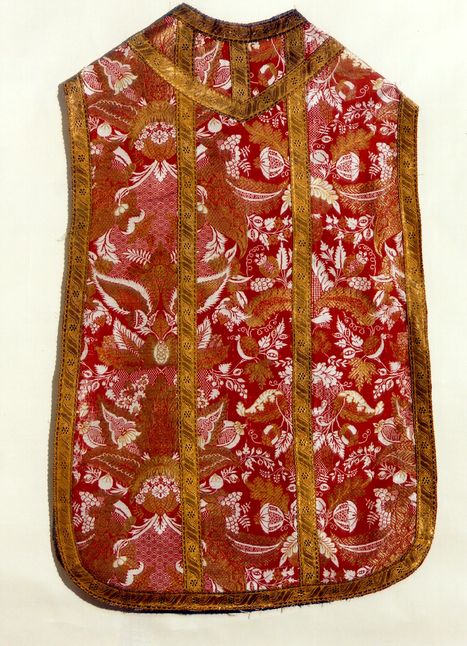 pianeta - manifattura siciliana (Prima metà, primo quarto sec. XIX, sec. XX)