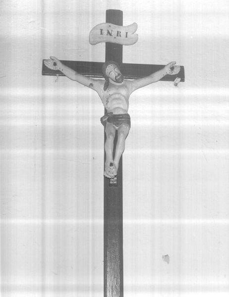 crocifisso - ambito lunigianese (prima metà sec. XIX)