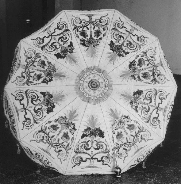 ombrellino processionale di Marcucci Michele (sec. XIX)