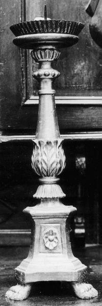 candeliere, serie di Cipriani Roberto (bottega), Cipriani Dionisio (bottega) (metà sec. XIX)