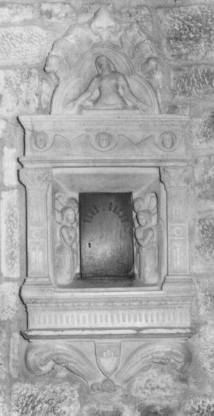 tabernacolo murale - bottega toscana (seconda metà sec. XV)