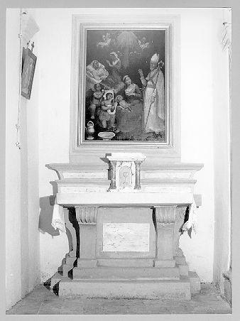 altare - ambito lunigianese (sec. XVIII)