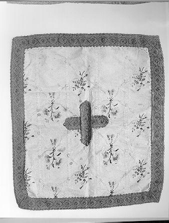 velo di calice - manifattura italiana (fine/inizio secc. XVIII/ XIX)